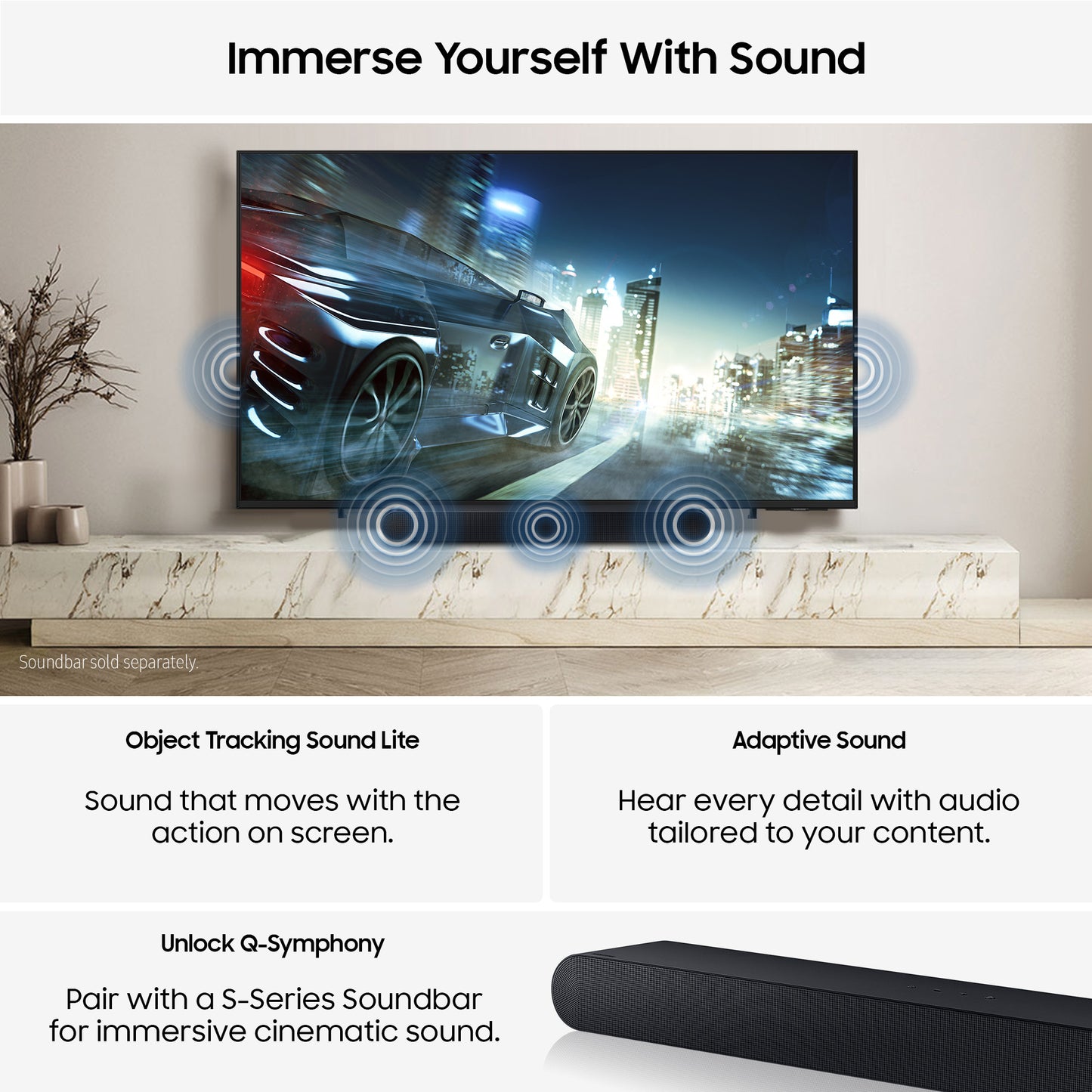 Samsung 43 Inch QE43Q7FAAU QLED 4K UHD TV UK Delivery No Stand GRADE B-2