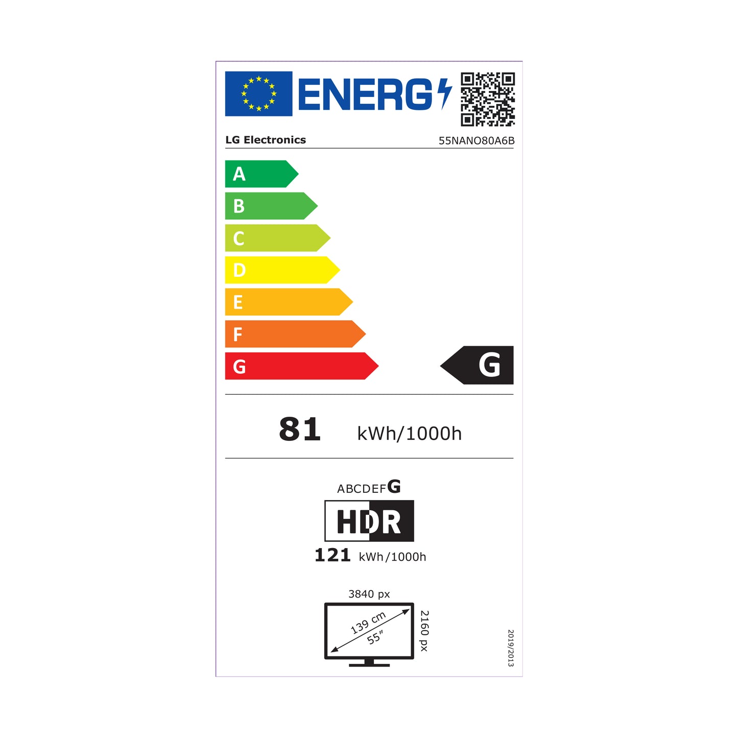 LG 55 Inch 55NANO80A6B NANOCELL 4K UHD Smart TV UK Delivery No Stand GRADE ANS