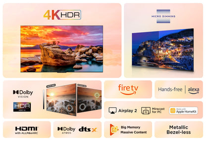 TCL 50 Inch 50PF650K LED 4K UHD Fire TV UK Delivery GRADE B