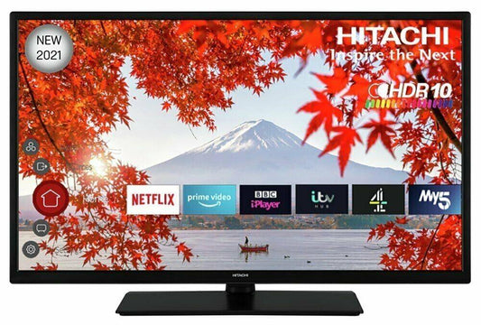 Hitachi 32 Inch 32HE2200U Smart HD Ready LED Freeview TV U - Smart Clear Vision