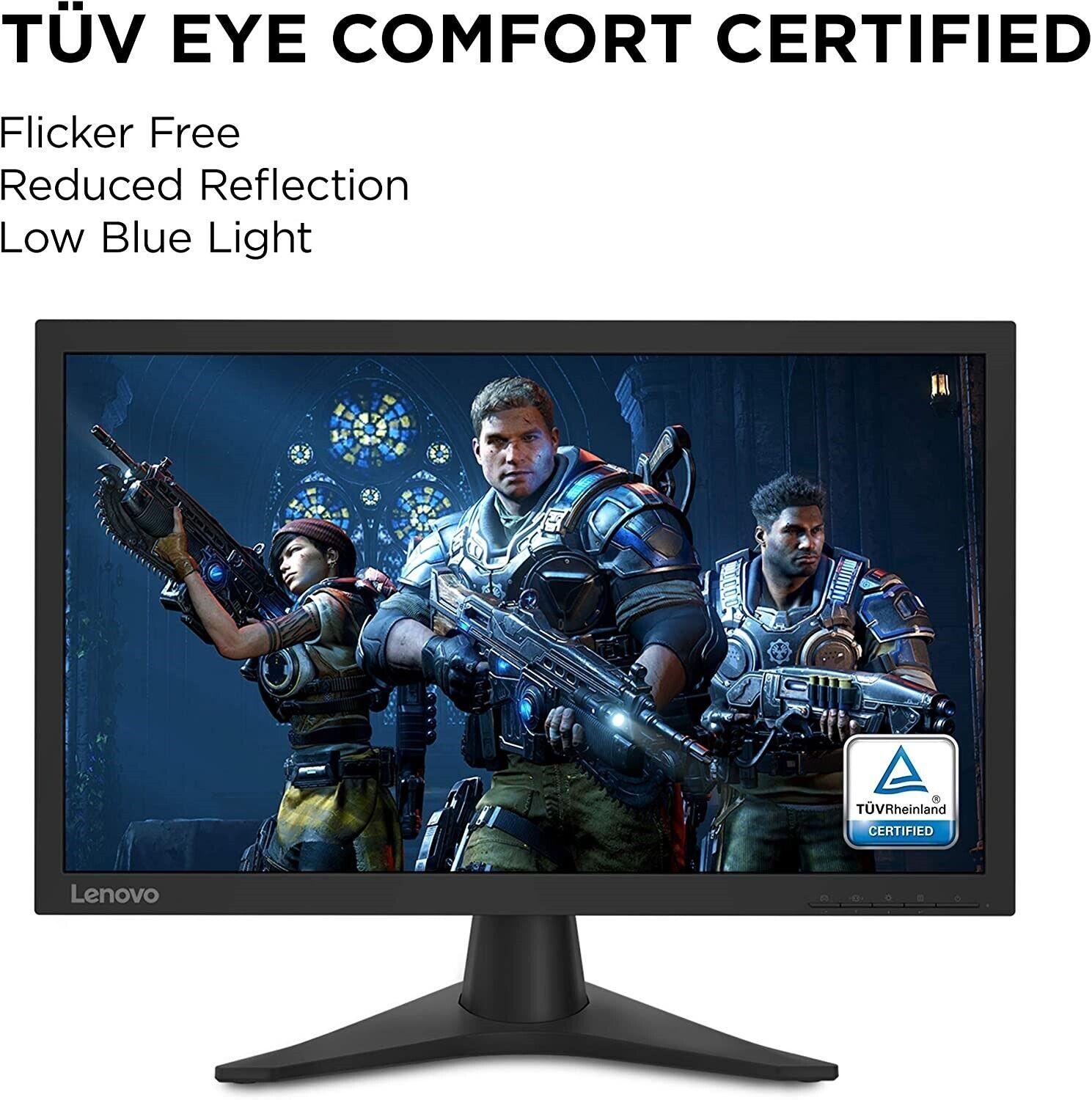 Lenovo G24-10 24-inch FHD up to 144 Hz PC Computer Gaming Monitor U - Smart Clear Vision