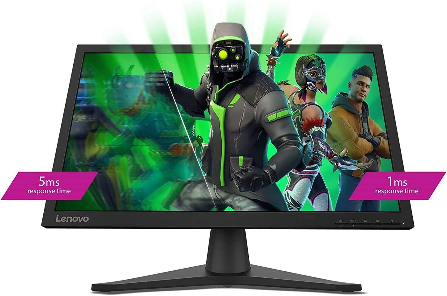 Lenovo G24-10 24-inch FHD up to 144 Hz PC Computer Gaming Monitor U - Smart Clear Vision