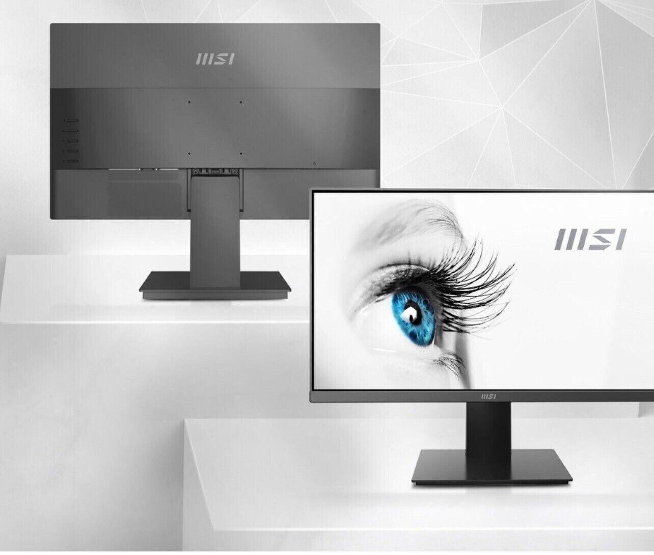 MSI Pro MP241X 24 Inch 75Hz FHD Monitor - Smart Clear Vision