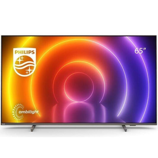 Philips 65" 65PUS8106 Smart 4K UHD LED Ambilight TV U COLLECTION ONLY NO STAND - Smart Clear Vision