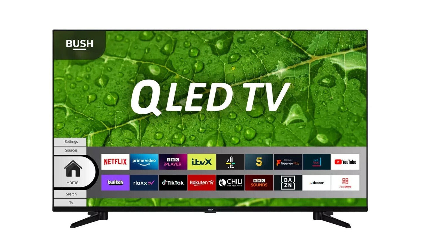 Bush QLED50UHDS 4K UHD Smart TV UK Delivery GRADE A