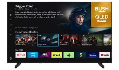Bush 43QT24SB QLED 4K UHD Smart TV UK Delivery No Stand GRADE ANS
