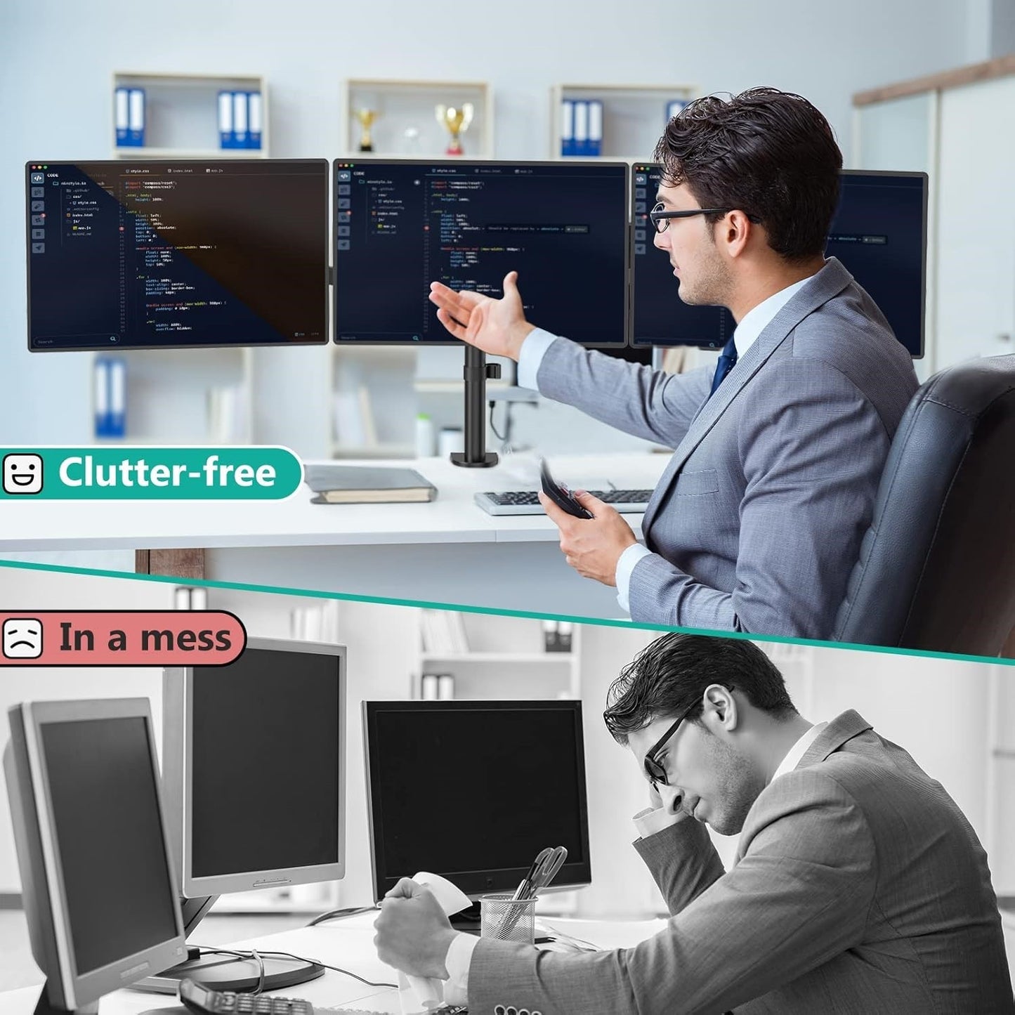 Acer 21.5 Inch 22CV1QH3BI LED FHD Monitor UK Delivery No Stand GRADE ANS