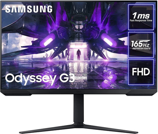 Samsung Odyssey G3 27 Inch 165Hz FHD Gaming Monitor U NO STAND - Smart Clear Vision