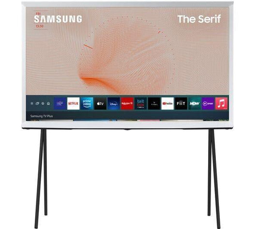 SAMSUNG The Serif QE43LS01TAUXXU 43" Smart 4K QLED TV U COLLECTION ONLY NO STAND - Smart Clear Vision