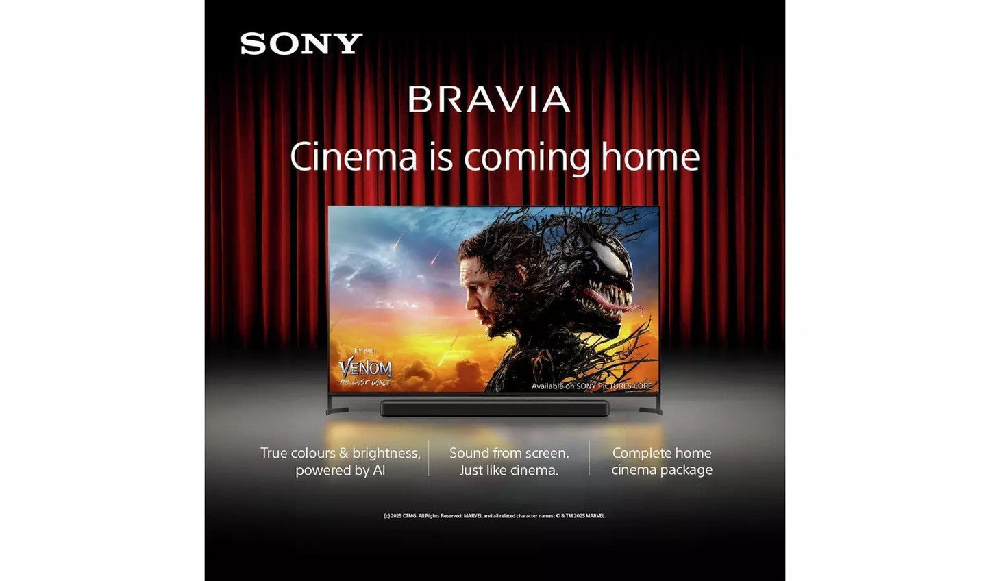 Sony 50 Inch K50S35BP DLED 2160p (4K) Google TV UK Delivery GRADE A