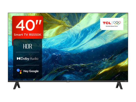 TCL 40 Inch 40RS550K LED 2160p (4K) Roku OS TV UK Delivery No Stand GRADE C-1