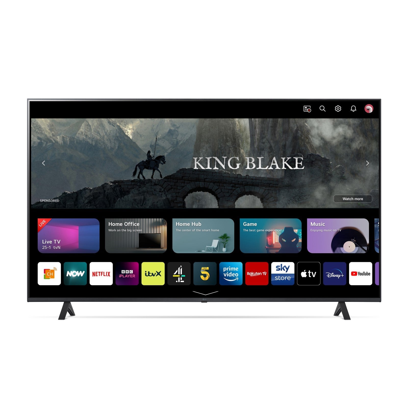 LG 50 Inch 50UR78006LK LED 4K UHD webOS TV UK Delivery No Stand GRADE A