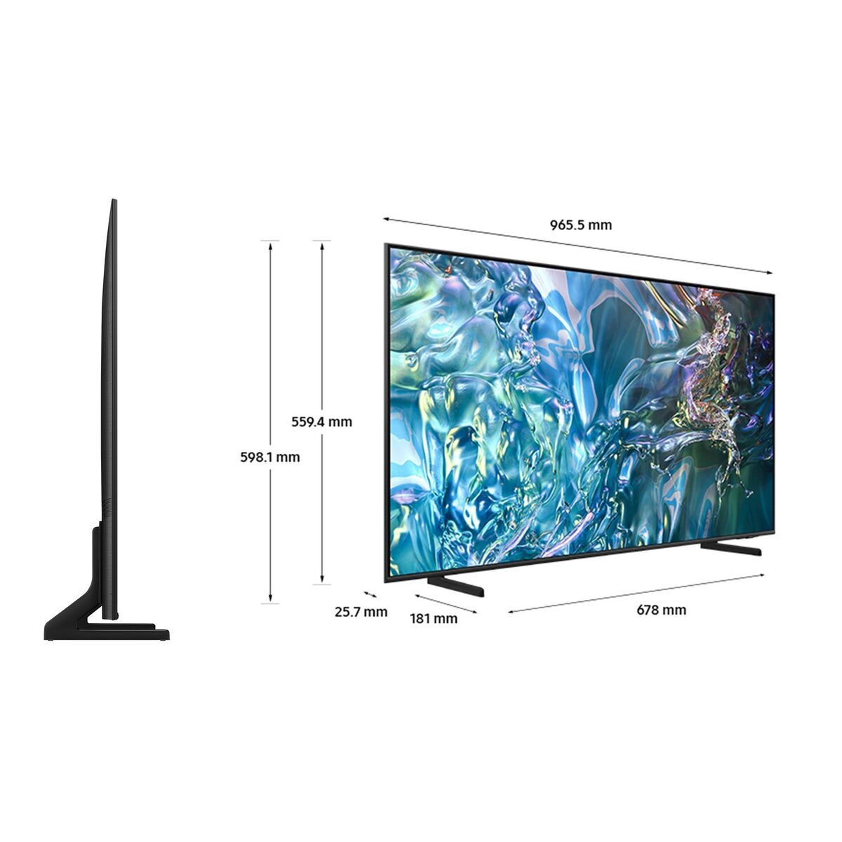 Samsung 43 Inch QE43Q60DAUXXU QLED 4K UHD Tizen TV UK Delivery GRADE B-1