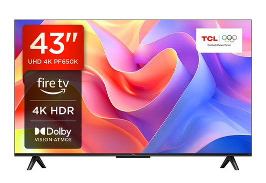TCL 43 Inch 43PF650K LED 4K UHD Fire OS TV UK Delivery GRADE A