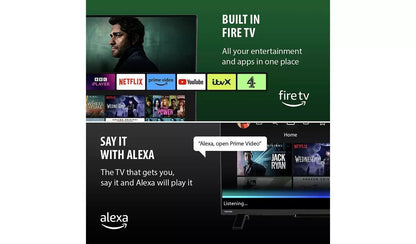 Toshiba 40 Inch 40LF2F53DB LED 1080p (FHD) FIRE TV UK Delivery GRADE B-1