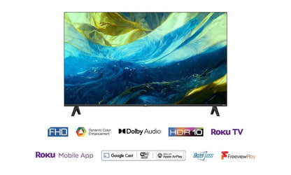 TCL 40 Inch 40RS550K LED 2160p (4K) Roku OS TV UK Delivery No Stand GRADE C-1
