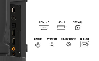 TCL 40 Inch 40RS550K LED 2160p (4K) Roku OS TV UK Delivery No Stand GRADE C-1