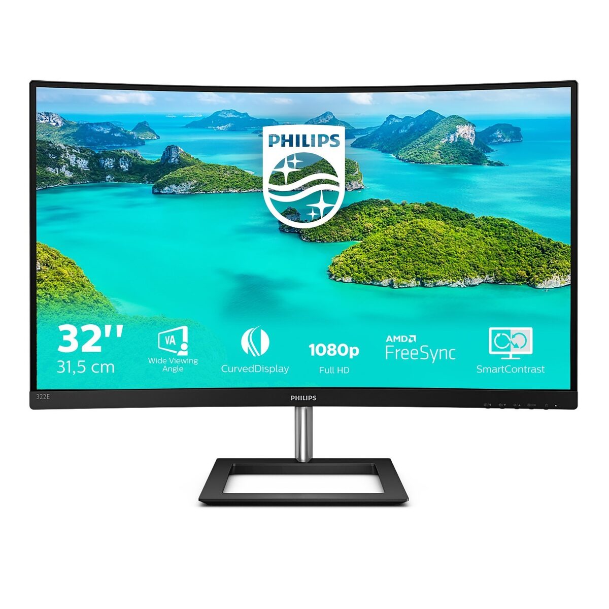 Philips 31 Inch 322E1C LCD FHD Monitor UK Delivery No Stand GRADE A
