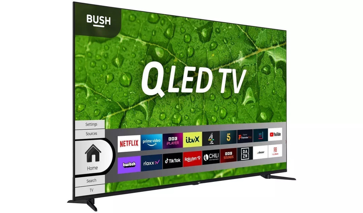 Bush 65 Inch QLED65UHDS 4K UHD TV UK Delivery No Stand GRADE C-1