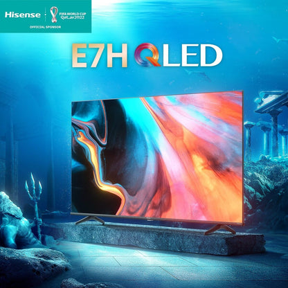 Hisense 50 Inch 50E7HQTUK QLED 4K UHD Vidaa U5 TV UK Delivery GRADE B-1
