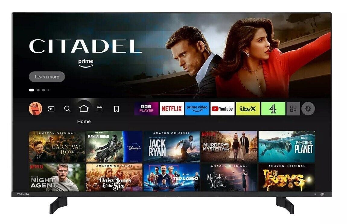 Toshiba 50 Inch 50QF5D53DB QLED 4K UHD Fire TV UK Delivery GRADE B-2