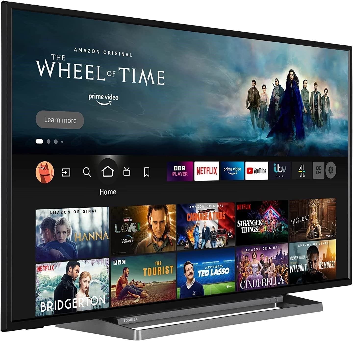 Toshiba 43 Inch 43QV1563DB QLED 2160p (4K) Smart TV UK Delivery No Stand Grade A