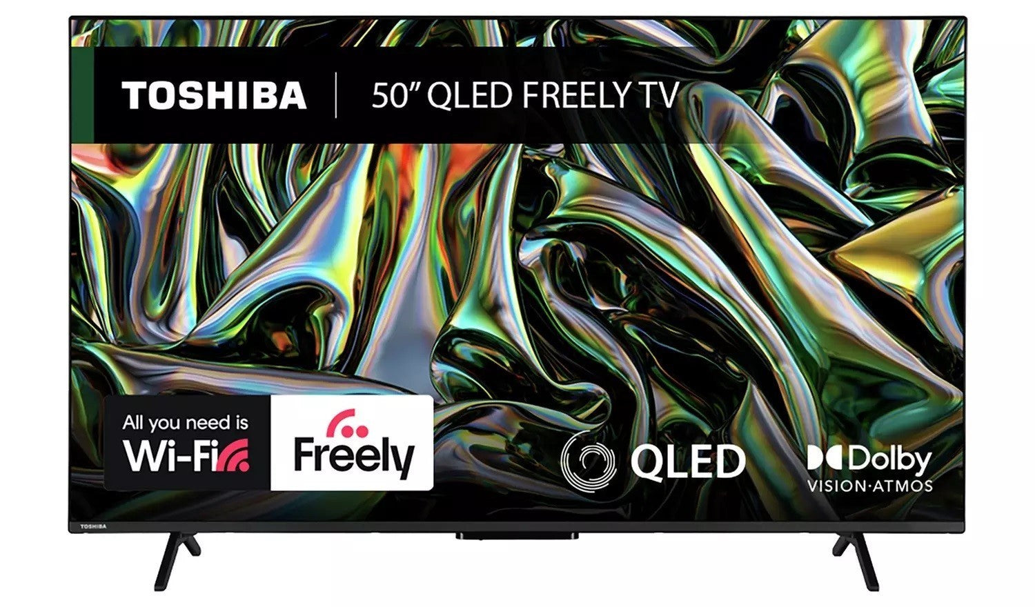 Toshiba 50 Inch 50QV2F63DB QLED 2160p (4K) TV UK Delivery GRADE B-1