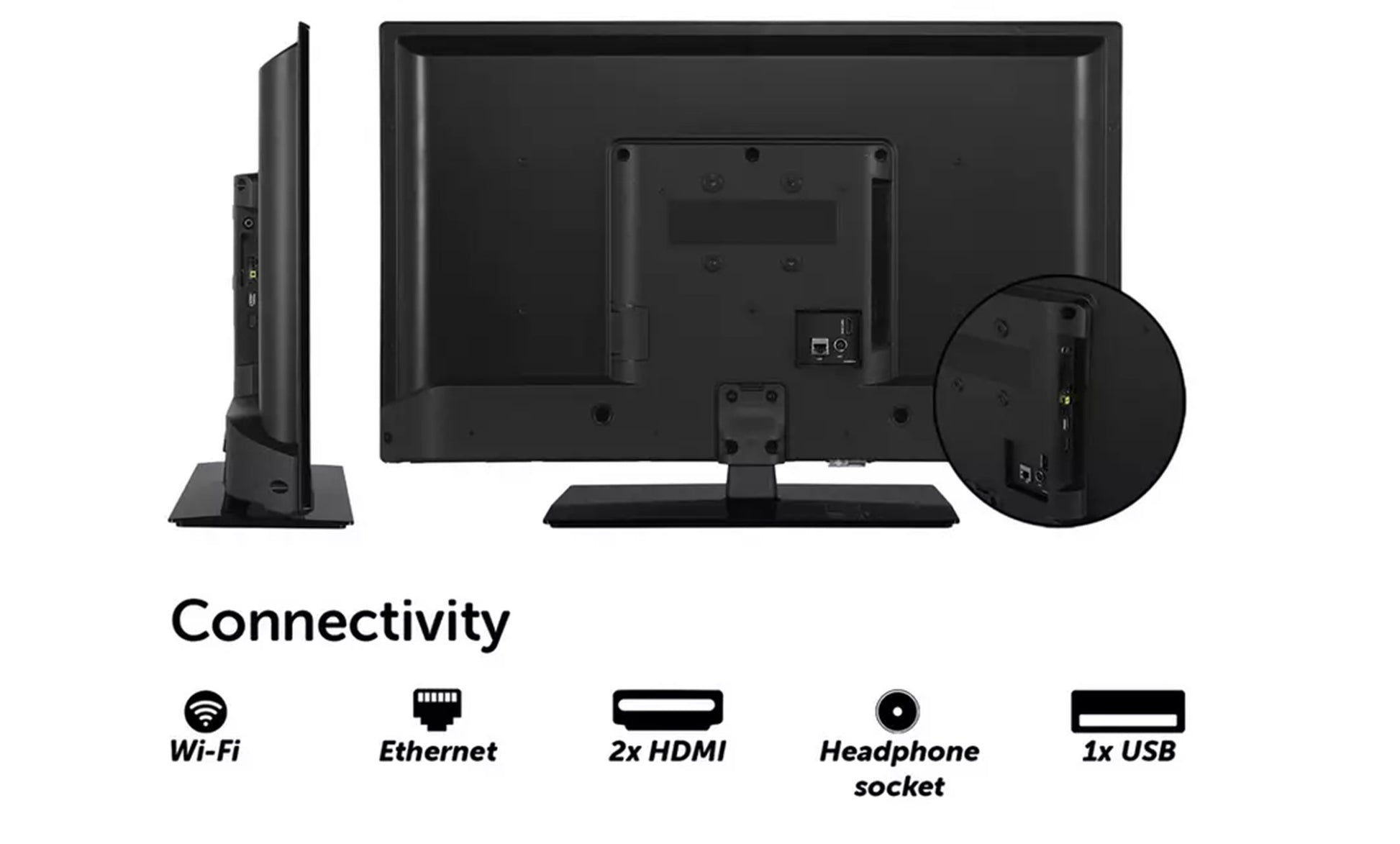 BUSH 32 Inch 32FT25CB LED FHD TIVO TV UK Delivery GRADE A