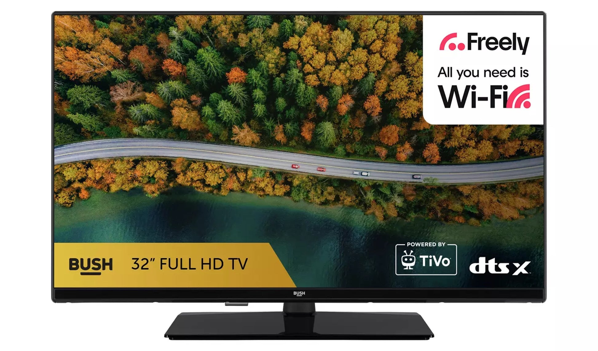 BUSH 32 Inch 32FT25CB LED FHD TIVO TV UK Delivery GRADE A