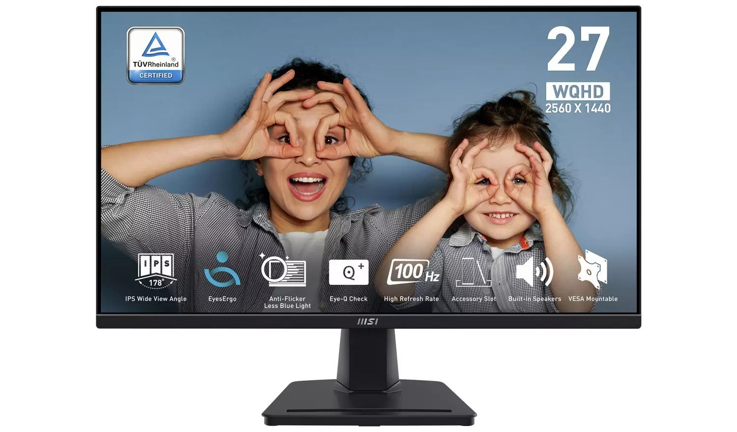 MSI 27 Inch MP275Q LED QHD Monitor UK Delivery GRADE A