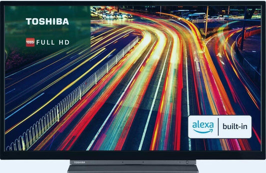 Toshiba 32 Inch 32LK3C63DB Smart Full HD HDR LED Freeview TV U - Smart Clear Vision