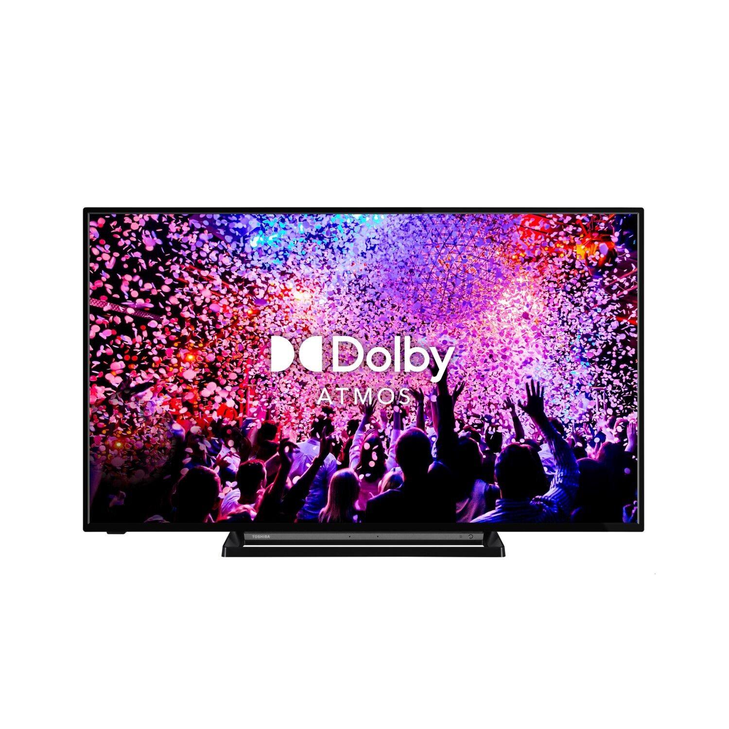 Toshiba 43 Inch 43UK3C63DB Smart 4K UHD HDR LED Freeview TV U COLLECTION ONLY - Smart Clear Vision
