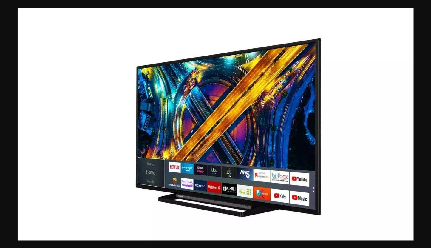 Toshiba 50 Inch 50UK3C63DB Smart 4K UHD HDR LED No STAND TV UNS - Smart Clear Vision