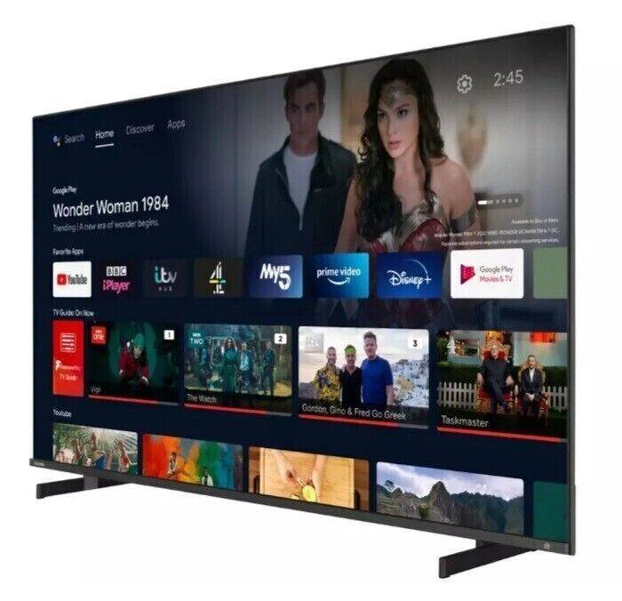 Toshiba 55 Inch 55QA5D63DB Smart 4K UHD HDR QLED Freeview TV COLLECTION ONLY - Smart Clear Vision