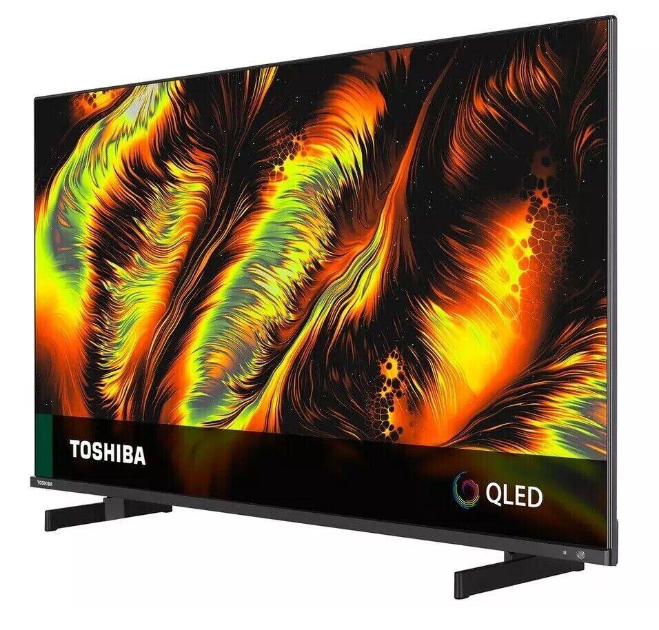 Toshiba Fire 50 Inch 50QF5D53DB Smart 4K UHD HDR QLED TV COLLECTION ONLY - Smart Clear Vision